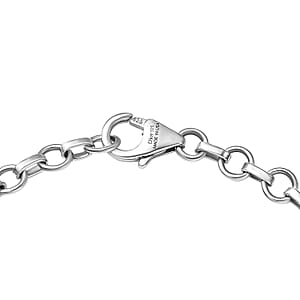 D'Joy Premium Pirineu Lagoon Tourmaline, Diamond Bracelet in Rhodium Over Sterling Silver 1.80 ctw (7.25 Inches)