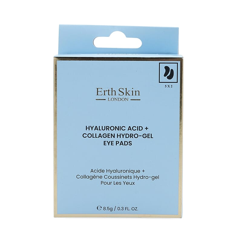 Erth Skin London Hyaluronic Acid & Collagen Hydro-Gel Eye Pads (5x Pairs)