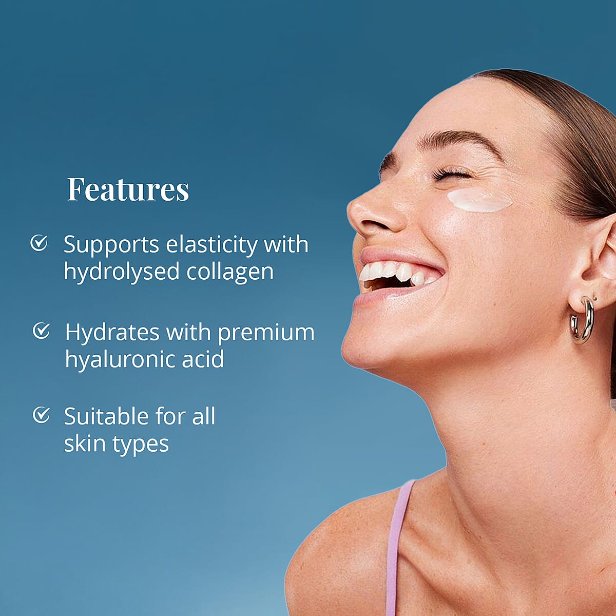 Erth Skin London Hyaluronic Acid + Collagen Pro Age Eye Cream 30ml image number 5