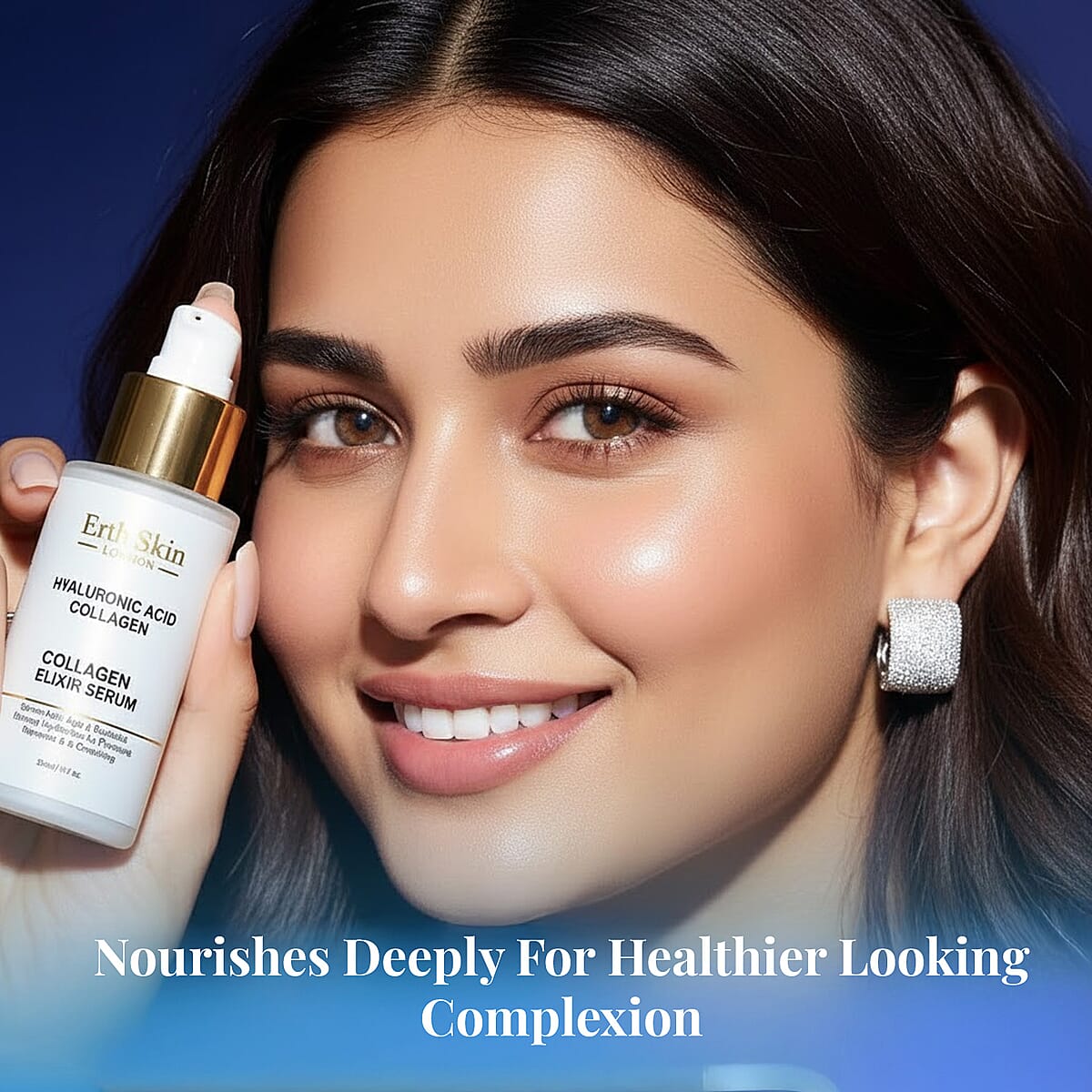 Erth Skin London Hyaluronic acid & Collagen Serum - 60ml image number 5