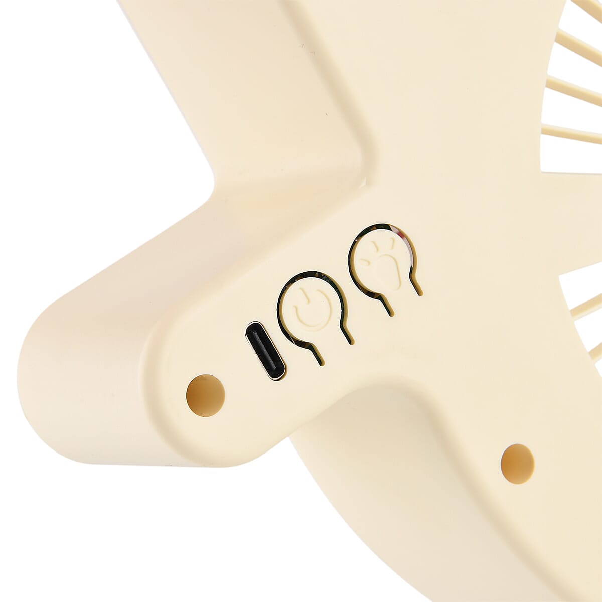 Beige 1200mAh Rechargeable Rainbow Fan image number 5