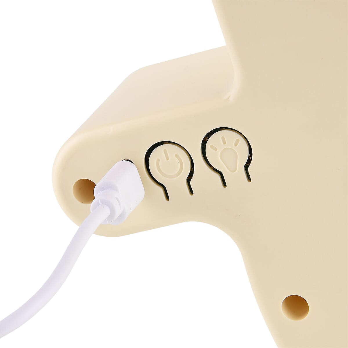 Beige 1200mAh Rechargeable Rainbow Fan image number 6