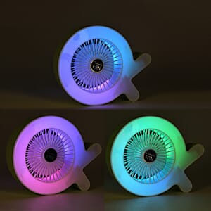 Green 1200mAh Rechargeable Rainbow Fan