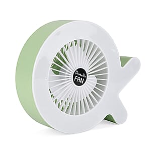 Green 1200mAh Rechargeable Rainbow Fan