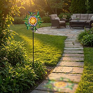 Livmore Iron Hummingbird Spinner Stake