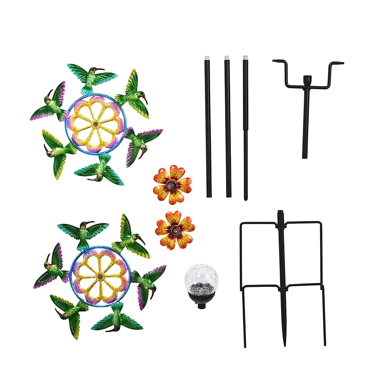 Livmore Iron Hummingbird Spinner Stake image number 6