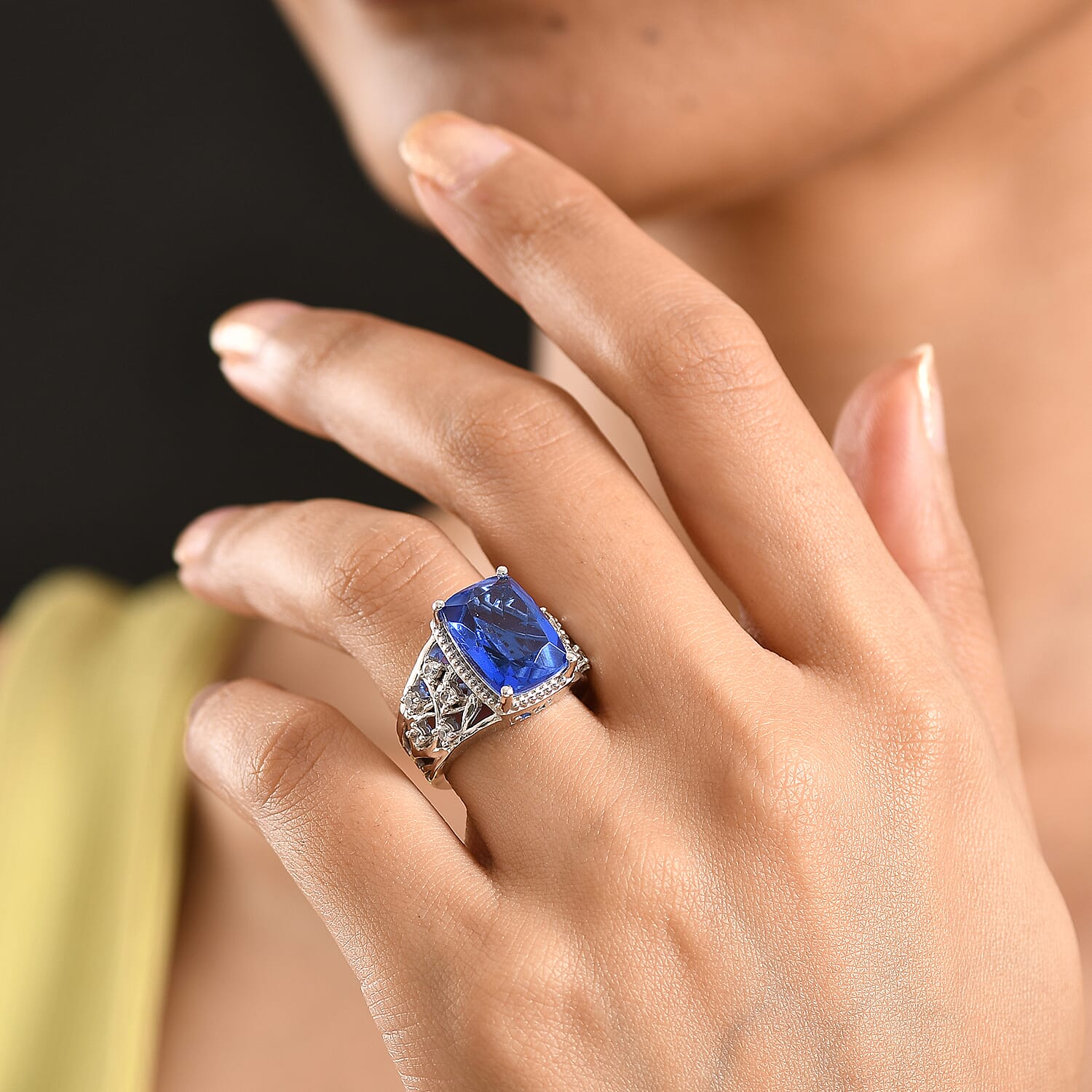 Ceylon quartz is an assembled gem
