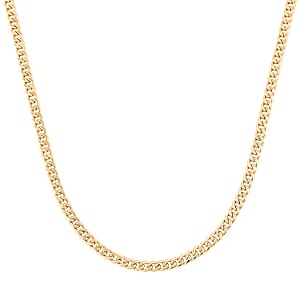 3.7mm Miami Cuban Chain Necklace in 10K Yellow Gold 8.1 Grams 26 Inches