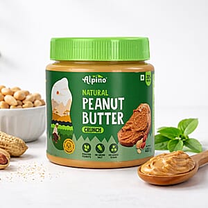 Alpino Crunch Natural Peanut Butter