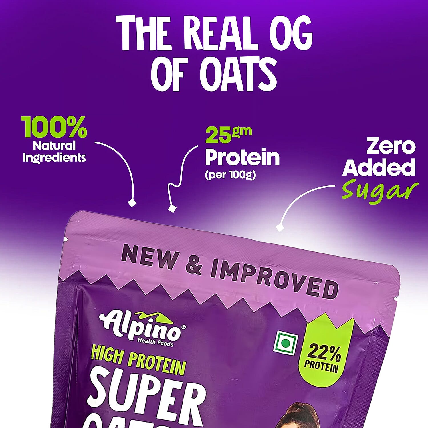 Alpino Chocolate High Protein Super Oats