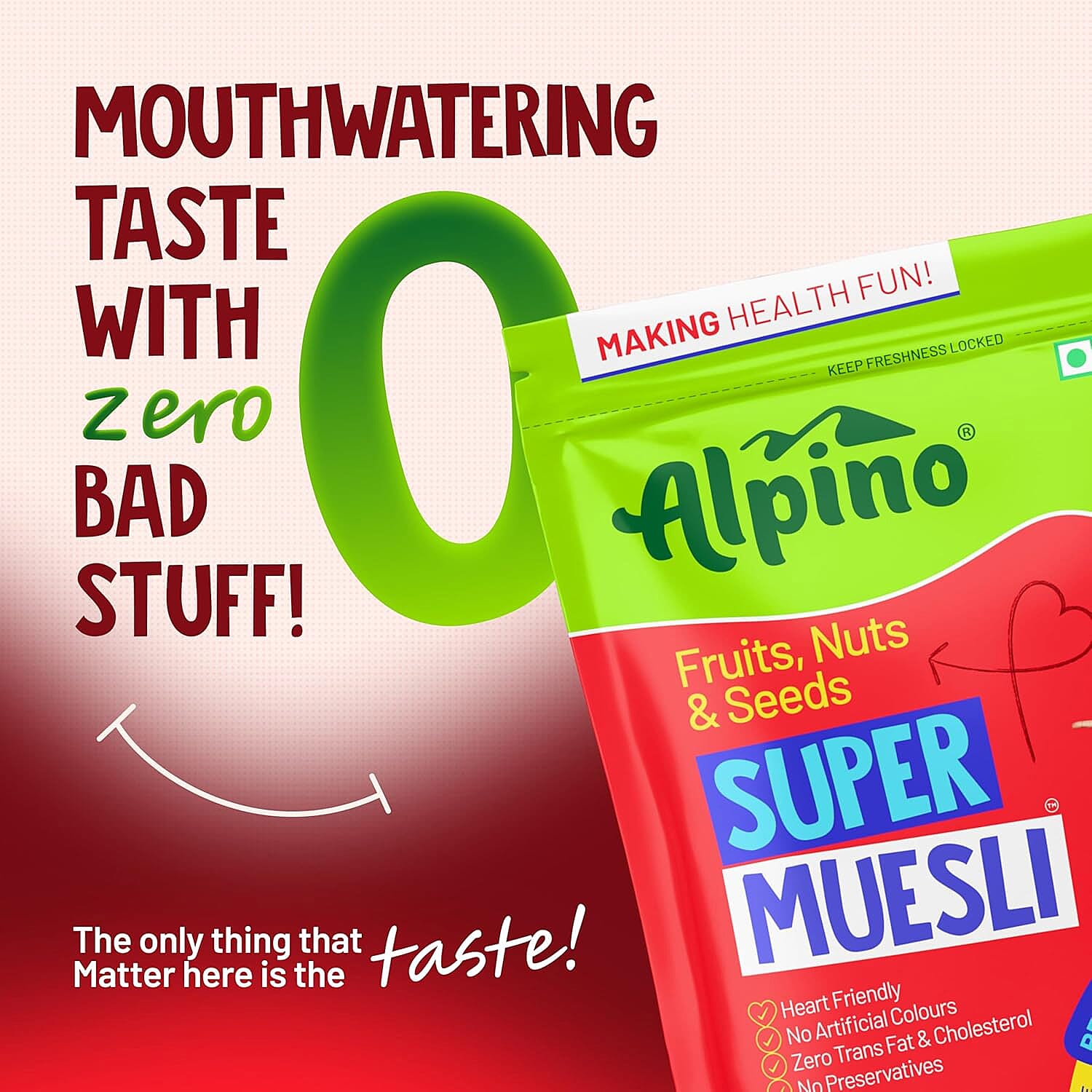 Alpino Super Muesli Fruit & Nut