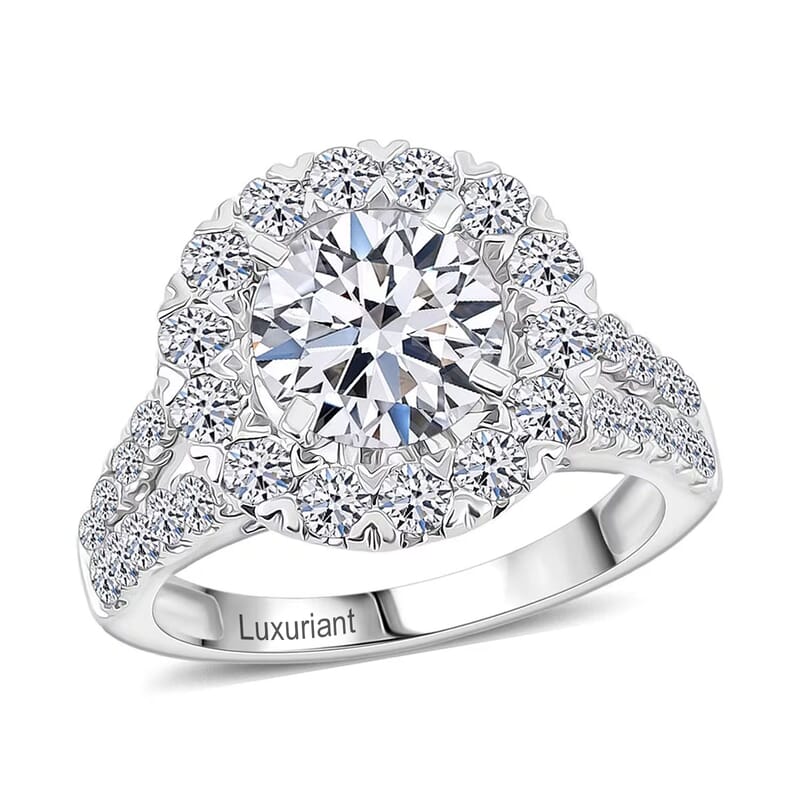 Luxuriant Lab Grown Diamond Infinite Ring in 14K White Gold 3.38 ctw (Size 10.0)