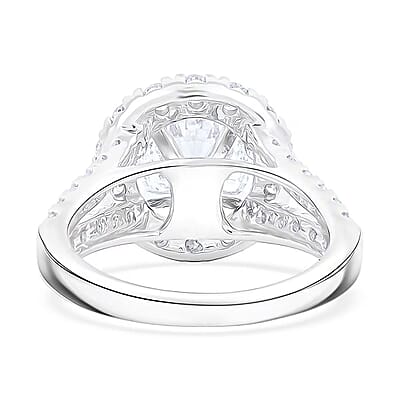 Luxuriant Lab Grown Diamond Infinite Ring in 14K White Gold 3.38 ctw (Size 6.0)