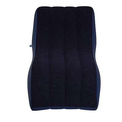 Blue Inflatable Lounge Chair with Detachable Footrest