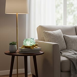 Crystal ornament with light