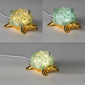 Crystal ornament with light