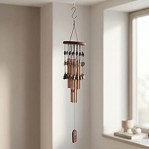 Rose Gold Iron Tribal Harmony Windchime