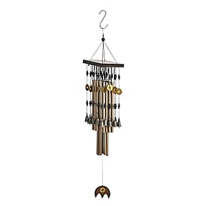 Golden Iron Feng Shui Fortune Bells Windchime