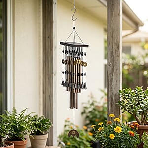 Golden Iron Feng Shui Fortune Bells Windchime