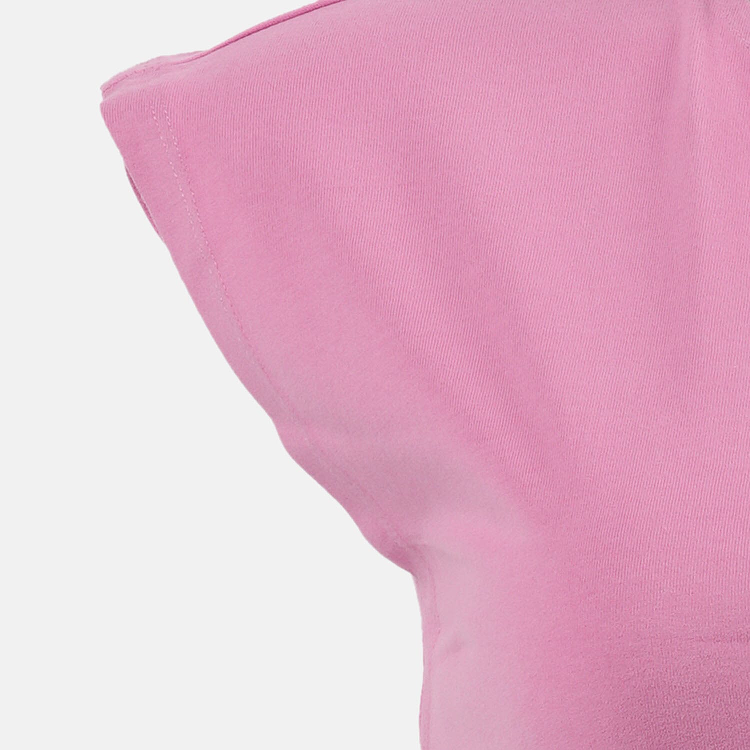 Closeout Christopher & Banks Light Pink Relaxed Restyled Step Hem Tee - 1X