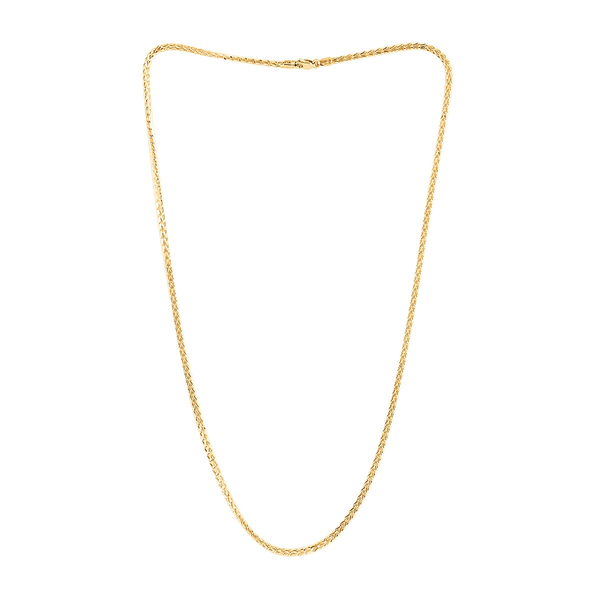 10K Yellow Gold 1.5mm Franco Chain Necklace 20 Inches 2.4 Grams image number 2