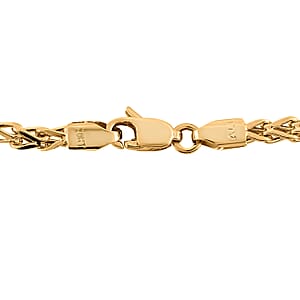 10K Yellow Gold 1.5mm Franco Chain Necklace 20 Inches 2.4 Grams