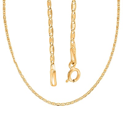 1.8mm Valentino Chain Necklace in 18K Yellow Gold 1.5 Grams 18 Inches