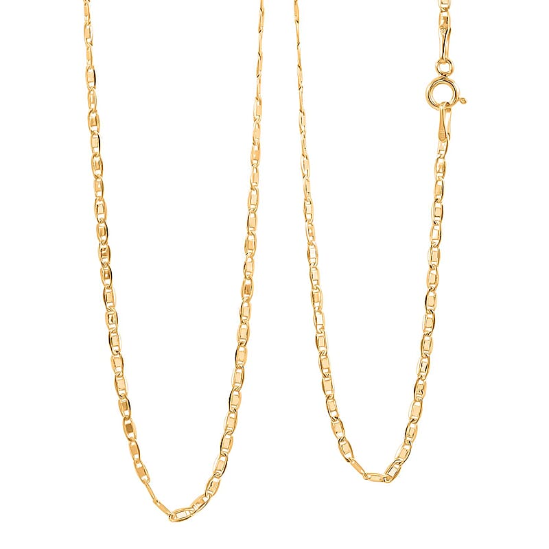  1.8mm Valentino Chain Necklace in 18K Yellow Gold 1.7 Grams 20 Inches