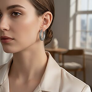 Hoop Earrings in Stainless Steel