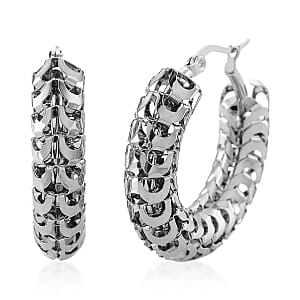 Hoop Earrings in Stainless Steel