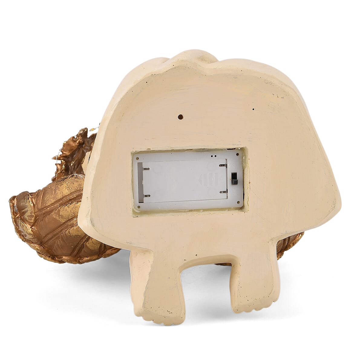 Livmore White Polyresin Prayer Pose Angel Figurine with Lighted Crown (2xAAA Battery not Included) image number 7