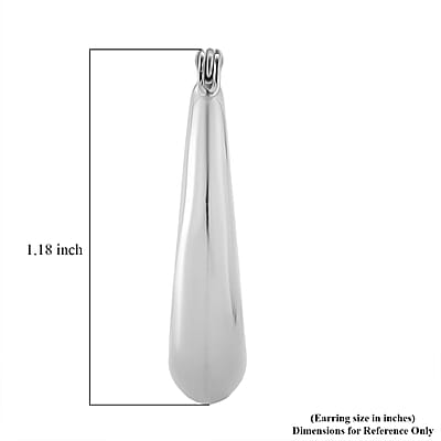 Classic Hoop Earrings in Stainless Steel