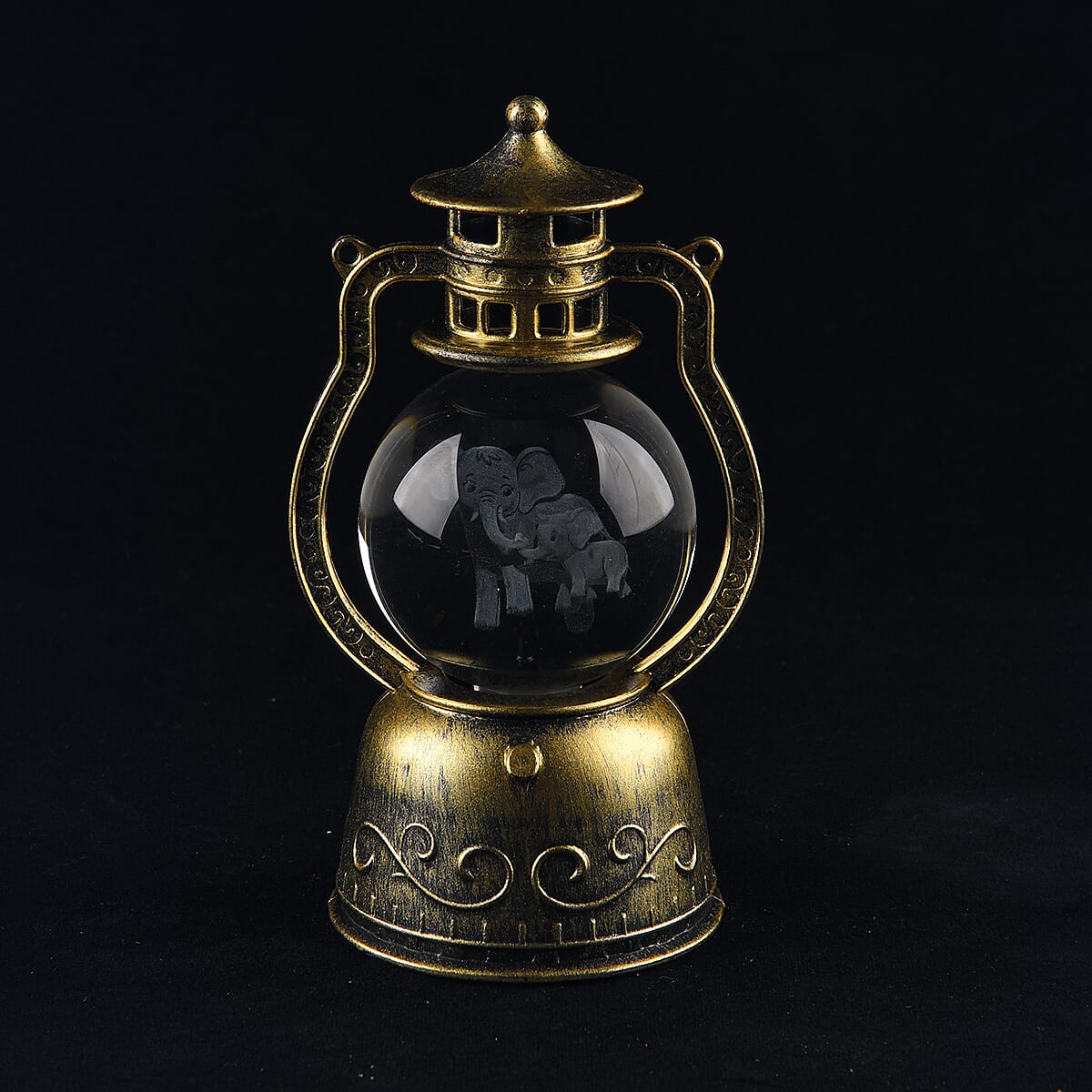 Livmore Elephant Crystal Table Lamp