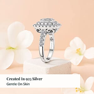 Luxuriant Lab Grown Diamond G VS 2.00 ctw Ring in Sterling Silver (Size 10.0)