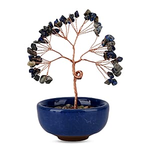 Livmore Lapis Tree with Ceramic Base
