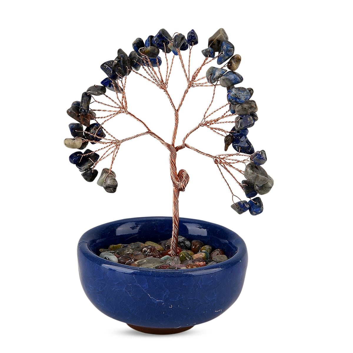 Livmore Lapis Tree with Ceramic Base image number 2