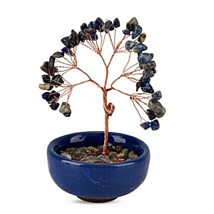 Livmore Lapis Tree with Ceramic Base