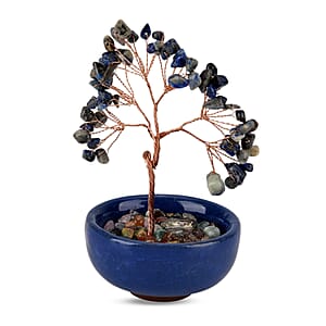 Livmore Lapis Tree with Ceramic Base