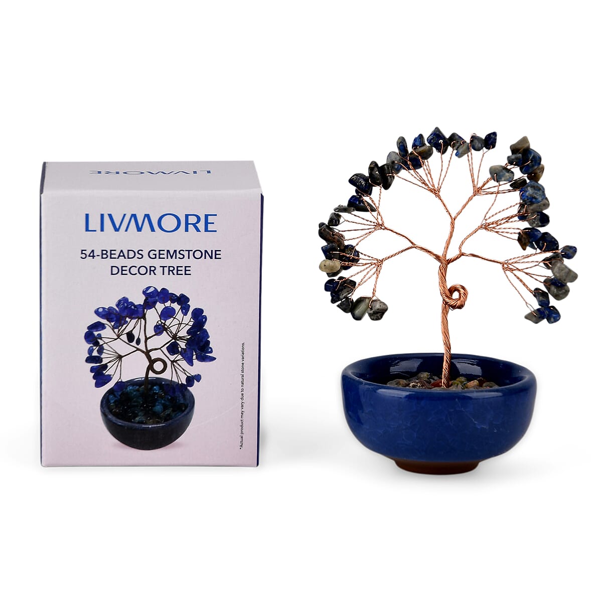 Livmore Lapis Tree with Ceramic Base image number 5