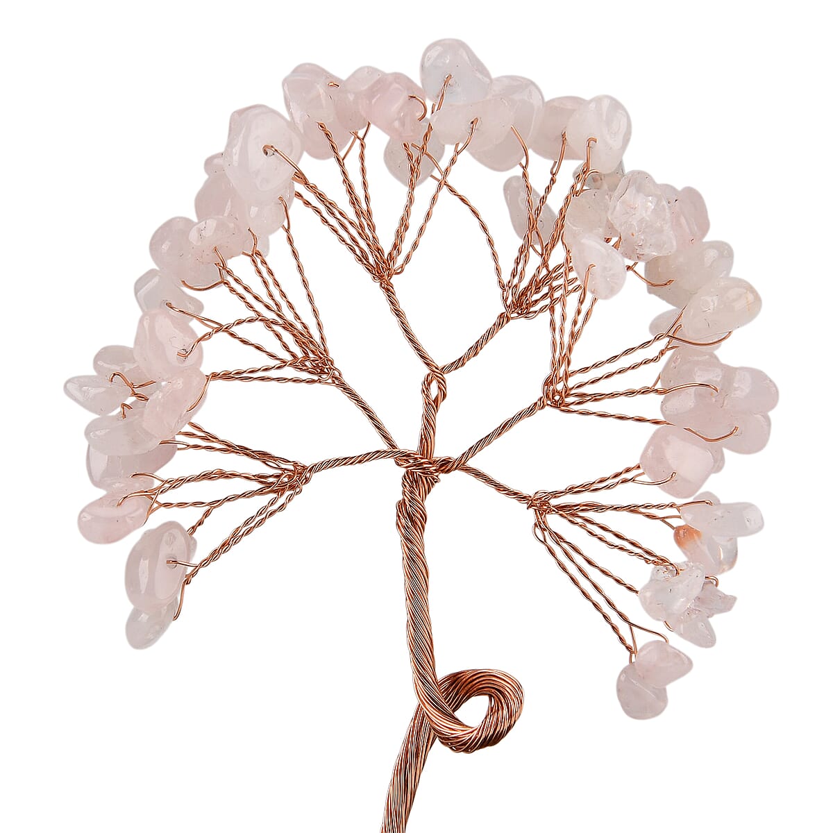 Livmore Rose Quartz Tree with Ceramic Base image number 4