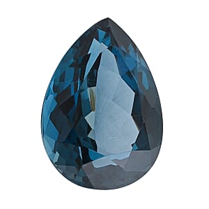AAAA London Blue Topaz (Pear Free Size) 40.00 ctw