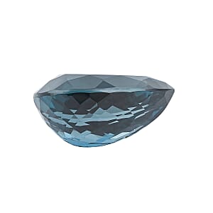 AAAA London Blue Topaz (Pear Free Size) 40.00 ctw