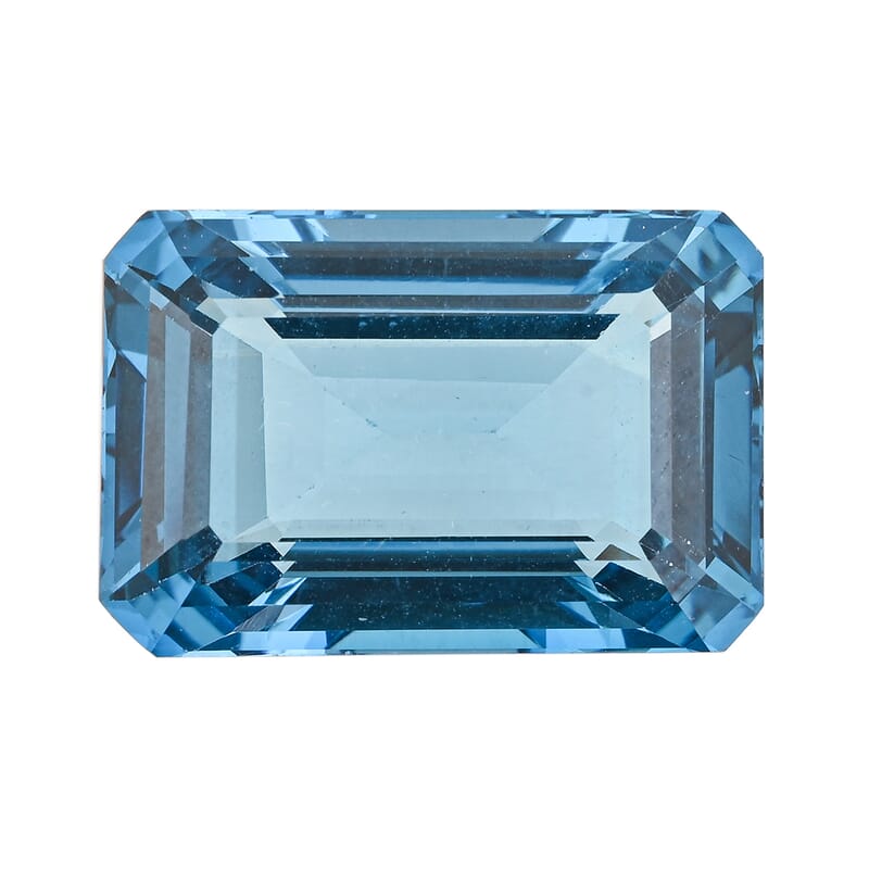 AAAA London Blue Topaz (Oct Free Size) 40.00 ctw