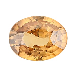 AAAA Golden Zircon (Ovl 9x7 mm) 2.50 ctw