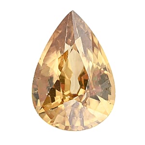 AAAA Golden Zircon (Pear 10x7 mm) 2.50 ctw