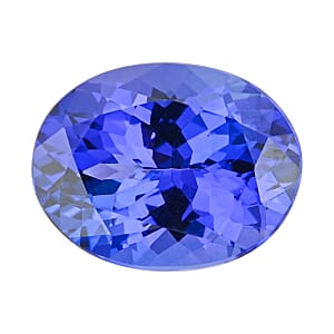 Certified & Appraised AAAA Tanzanite (Ovl 10x8 mm) 2.60 ctw