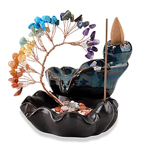 Livmore Multi-Gemstone Tree with Ceramic Base