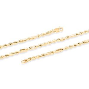 Doorbuster 10K Yellow Gold 3mm Milano Chain Necklace 22 Inches 5.60 Grams