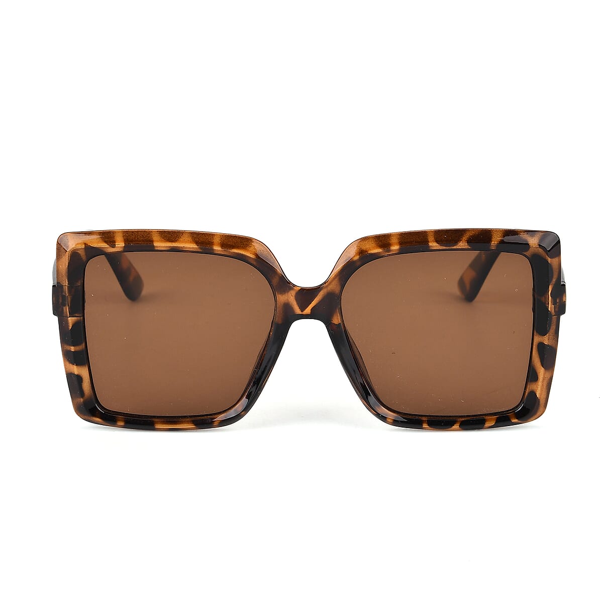 Leopard Brown UV400 Polarized Sunglasses image number 5
