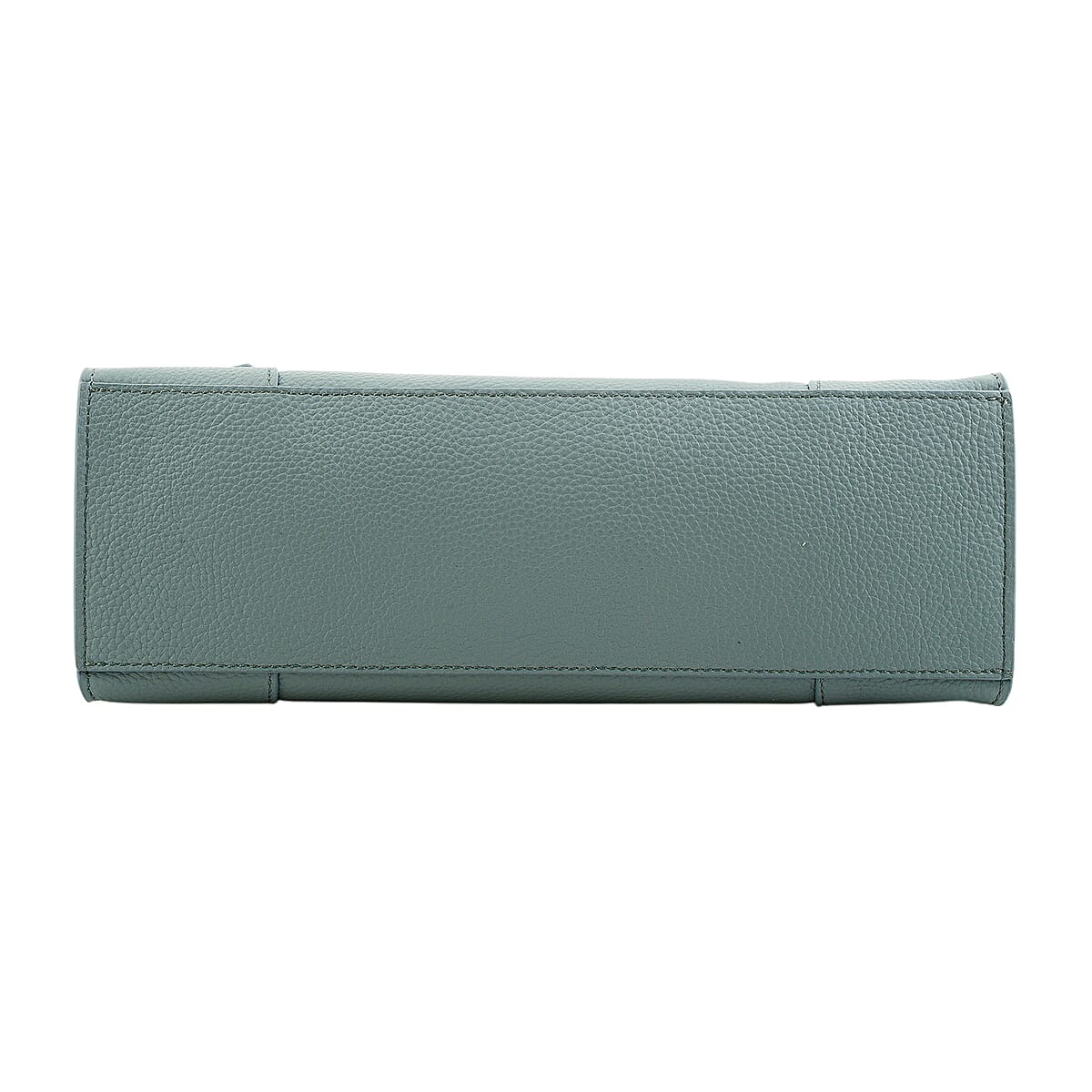 La Marey Blue Genuine Leather Crossbody Bag with Handle Drop and Shoulder Strap image number 5